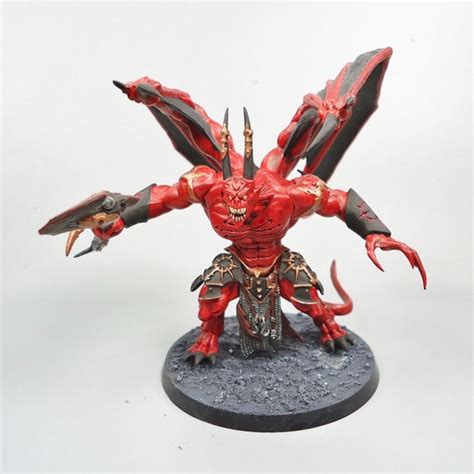 Warhammer 40k Army Chaos Daemons Daemon Prince Painted - Etsy