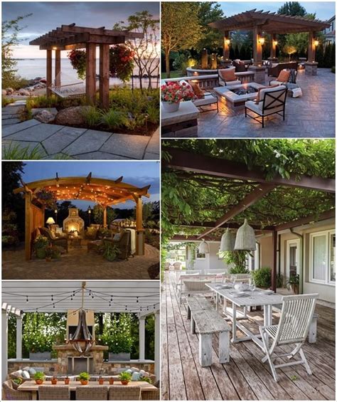 10 Wonderful Pergola Lighting Ideas