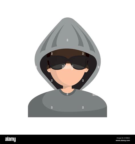 character hacker informatic design Stock Vector Image & Art - Alamy