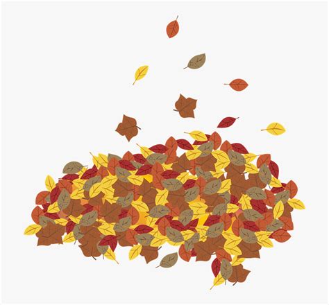 Pile Of Fall Leaves Clip Art Free