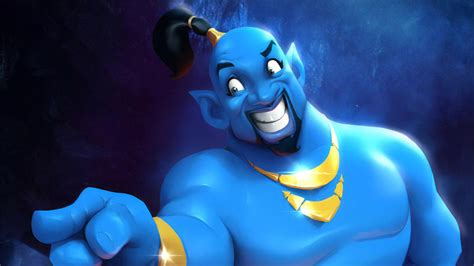 Will Smith As Genie Cartoon Art, HD Movies, 4k Wallpapers, Images ...