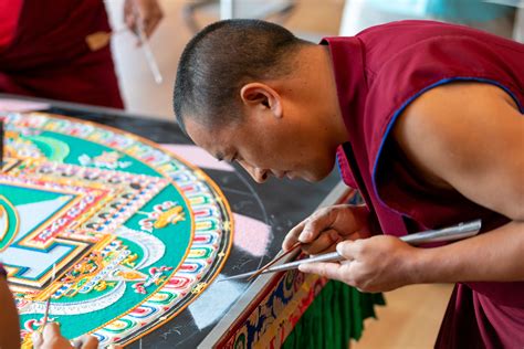 Mandala Sand Painting by the Mystical Arts of Tibet | Asia Society