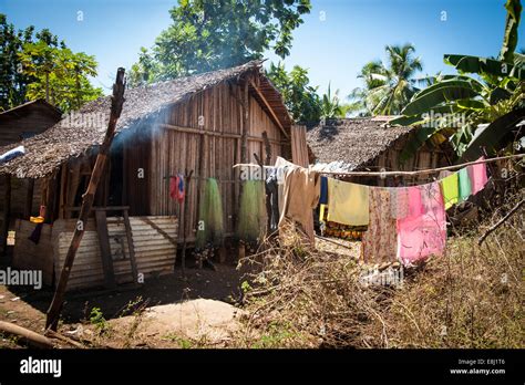 Life in rural poor village, Madagascar, Africa Stock Photo - Alamy