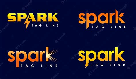 Premium Vector | Spark logo