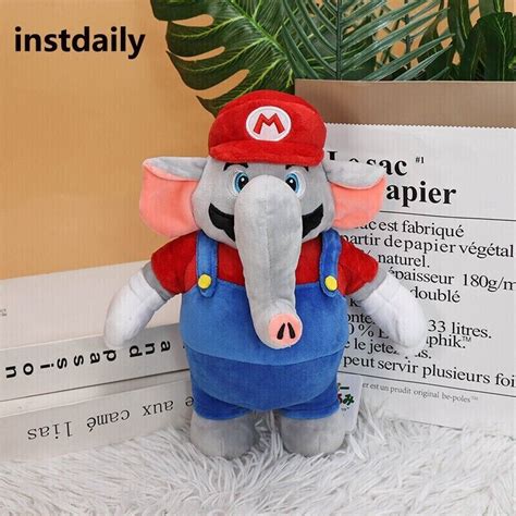 Super Mario Bros. Elephant Mario Toys Stuffed Animals Plush Doll 11 ...