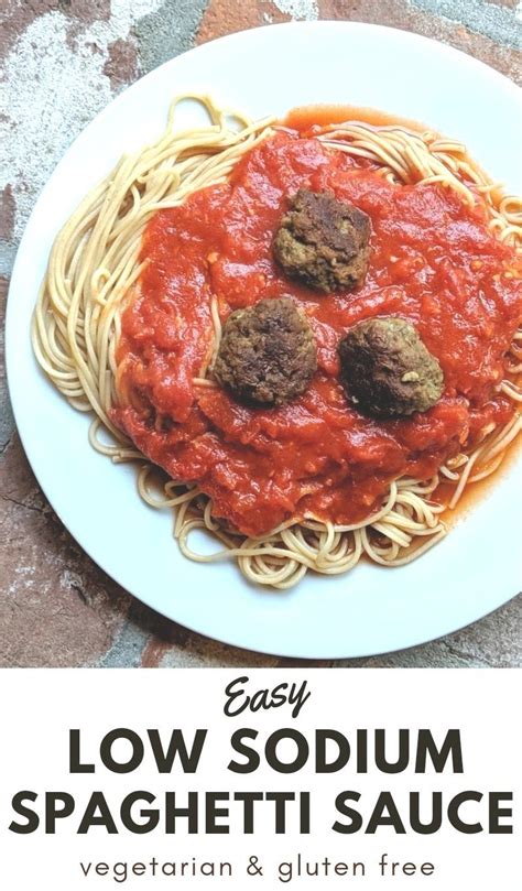 Low Sodium Spaghetti Sauce Recipe (No Salt Added)