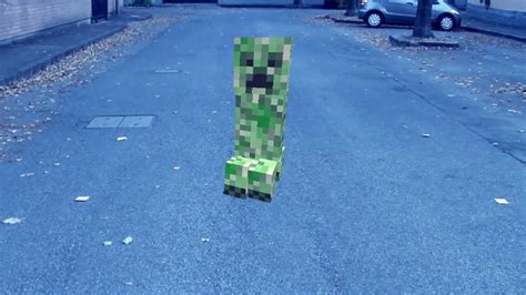 Minecraft - Real Creeper Explosion - YouTube