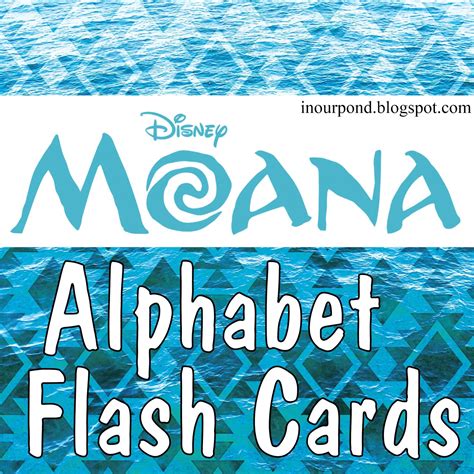 Moana Alphabet