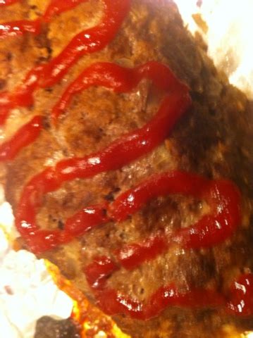 Thrifty With Triplets: Low fat Meatloaf