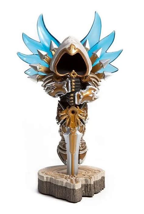 Famous Game Character Mini Archangel Tyrael Statue Collectible Action ...