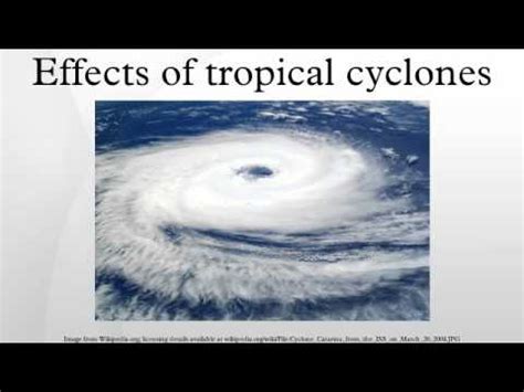 Effects of tropical cyclones - YouTube