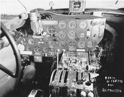 Inside the cockpit of a Martin B-26 Marauder | Wwii bomber, Fighter ...