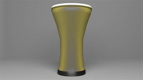 Goblet Drum 3D Model - TurboSquid 1593404