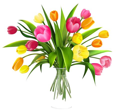 Free Clip Art Flowers in Vase | Use these free images for your websites ...