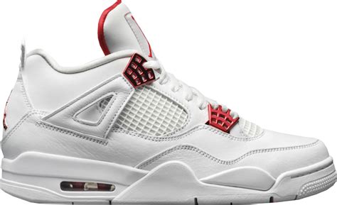 Check out the Jordan 4 Retro Metallic Red available on StockX