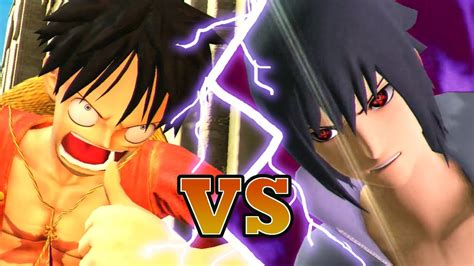 LUFFY VS SASUKE - YouTube