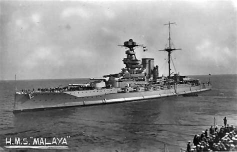 Roll of Honour - Ships - HMS Malaya