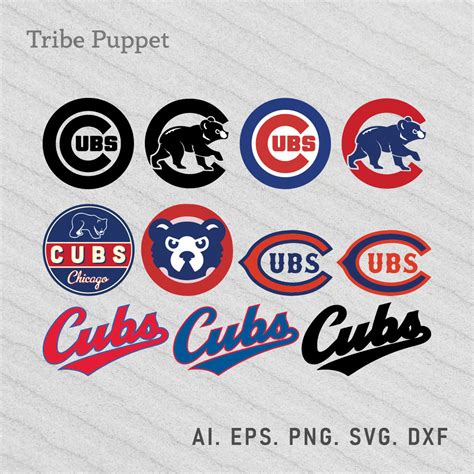 Chicago Cubs Logo Vector Set - MasterBundles