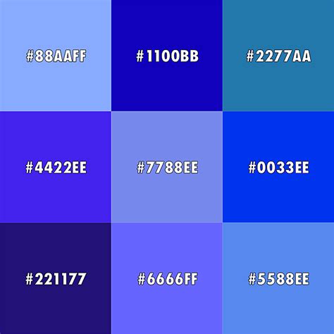 21 Daftar Macam Macam Warna Biru Beserta Nama Dan Kode Warnanya - Riset