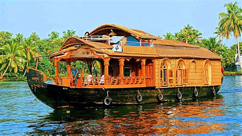 Alleppey Houseboat Trip - Kerala, India - ആലപ്പുഴ ഹൗസ് ബോട്ട് | House ...