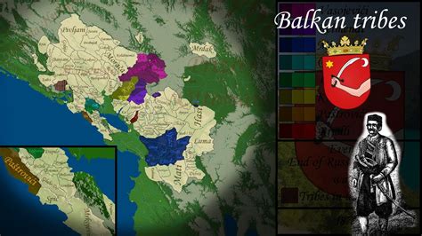 History of Balkan tribes: every year - YouTube