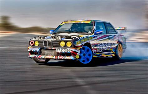 Wallpaper Bmw E 30 Drift Car - Wallgear