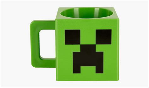 Minecraft Creeper Mug, HD Png Download - kindpng