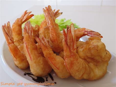 Simple yet yummylicious!: Mum's Bubble Prawns (Deep-fried prawns)