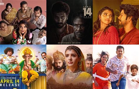 April 14/ Tamil New Year Gets Crowded With Movie Releases! Tamil Movie ...