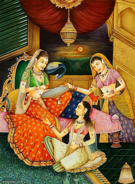 30 Beautiful Indian Mughal Paintings for your inspiration | Mughal ...