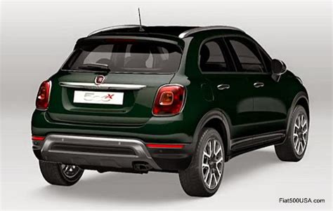 Fiat 500 USA: Fiat 500X Colors