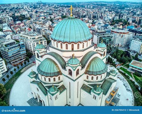 Church Temple of Saint Sava in Belgrade Stock Photo - Image of historic ...