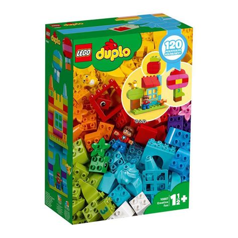 樂高 LEGO - 樂高 Duplo 得寶幼兒系列 - 歡樂創意顆粒套裝 10887-120pcs｜媽咪愛