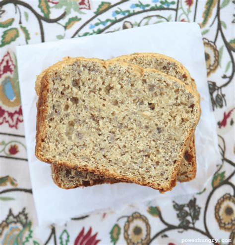 Chickpea Flour Banana Bread--VEGAN version! grain-free & gluten-free ...