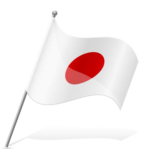 flag of Japan vector illustration 514654 Vector Art at Vecteezy