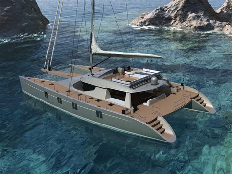 Sailing Catamaran Havana 72 designed by Berret Racoupeau Yacht Design ...