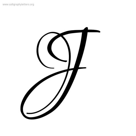 calligraphy-letter-j.jpg 1 024 × 1 024 pixels | Letter j tattoo ...