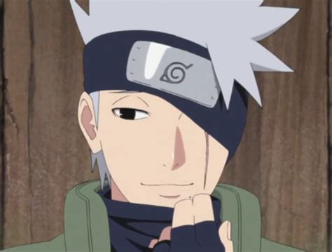 Kakashi's true face.