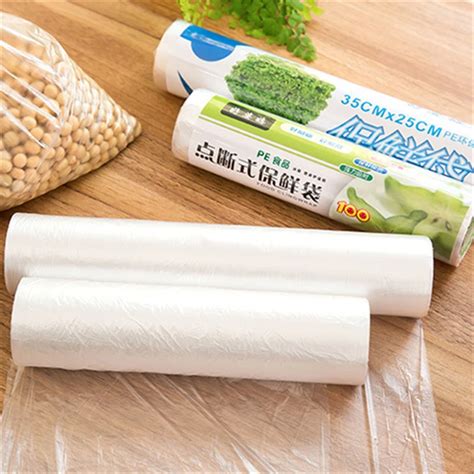 50PCS furniture daily preservation bags cling film food and beverage ...