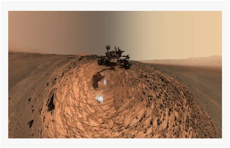 Mars Curiosity Selfie, HD Png Download - kindpng