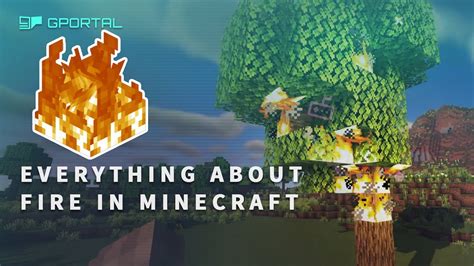 GPORTAL Minecraft Server – Everything about fire in Minecraft - YouTube