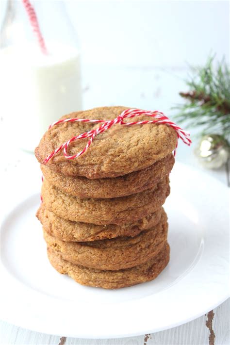 Ginger molasses cookies with orange zest | Zest Nutrition