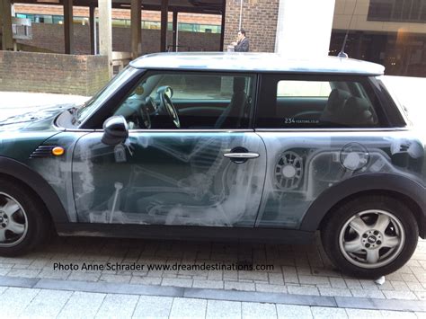 Mini Cooper with Xray paint job, Guilford England | Small cars ...