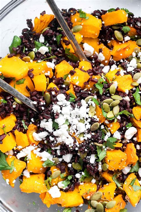 Harvest Black Rice Salad Recipe | Food Faith Fitness