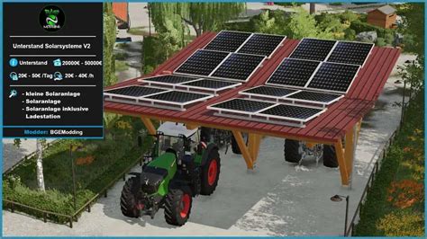 FS22 Shed pack with solar systems v1.0 - FS 22 Objects Mod Download