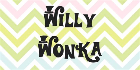 Willy Wonka Font - Free Fonts