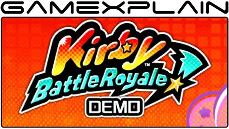 Kirby Battle Royale Demo - Game & Watch (3DS) - YouTube