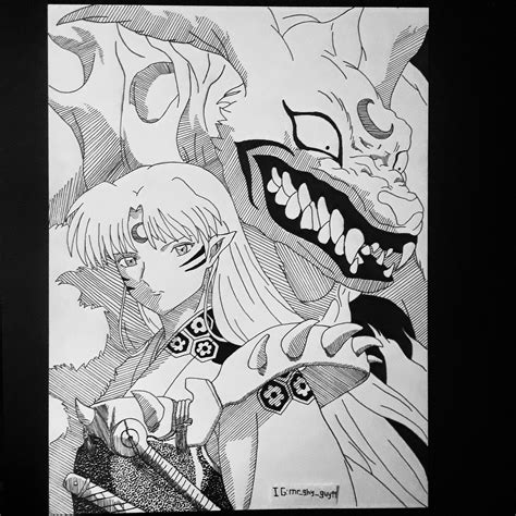 Lord Sesshomaru by me : r/inuyasha