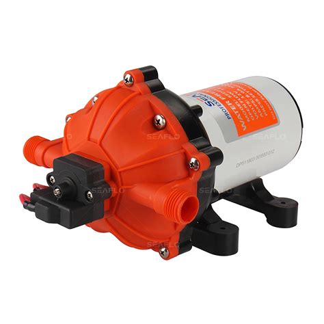 SEAFLO Water Pressure Pump 70PSI 18.9 LPM 12v Pump Caravan Positive ...