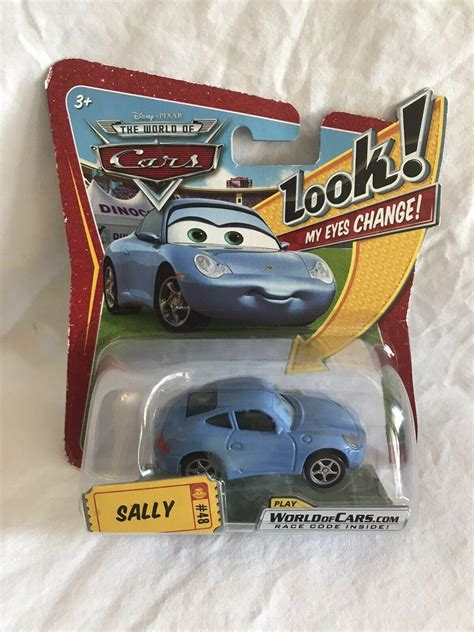 Disney Pixar The World of Cars Die Cast Car Sally 48 Eyes Change New ...